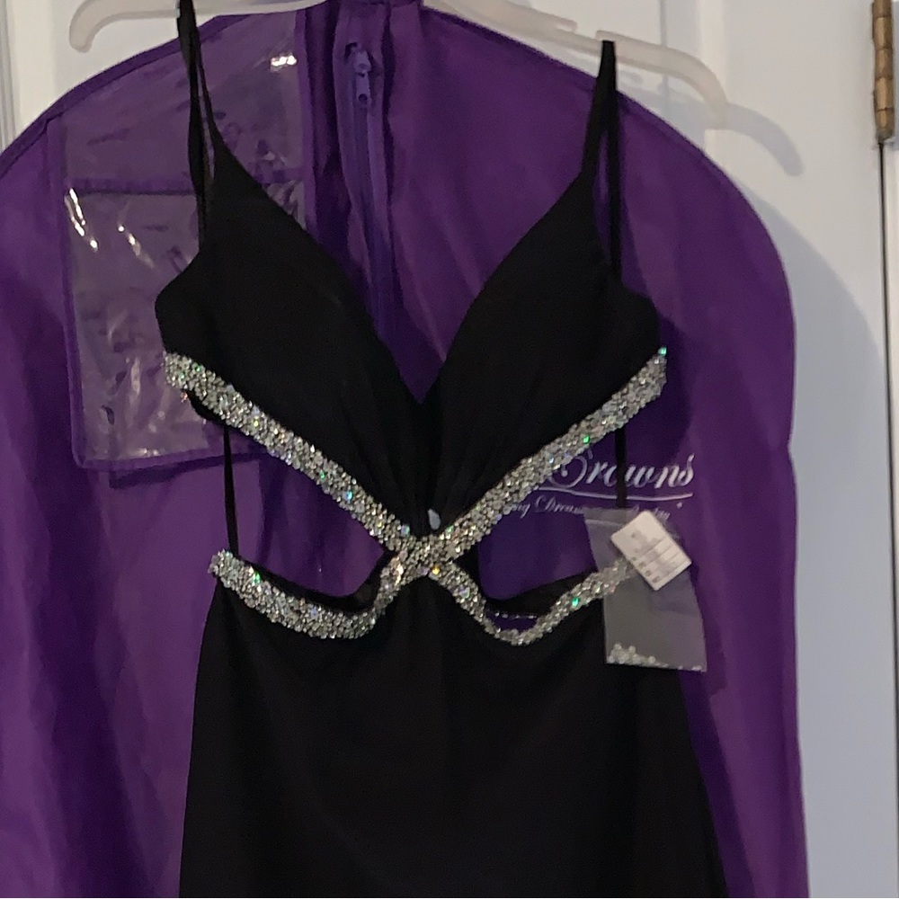 Black formal dress